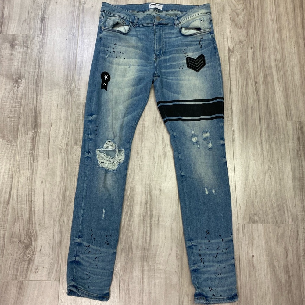 Reputation Studio Ripped Jeans
